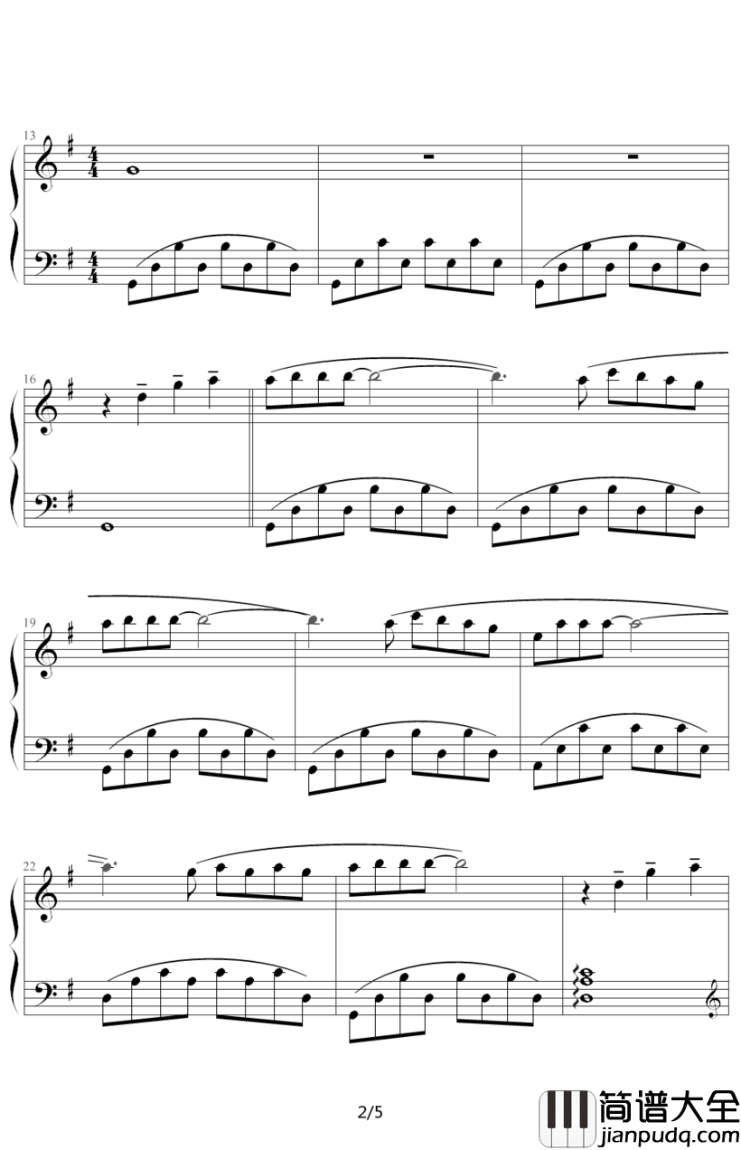 爱的纪念钢琴谱_克莱德曼_童年的回忆，爱的纪念曲