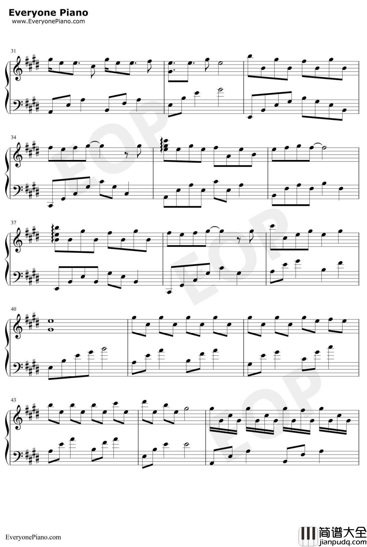 恋爱循环钢琴谱_花泽香菜_昼夜版_恋爱サーキュレーション