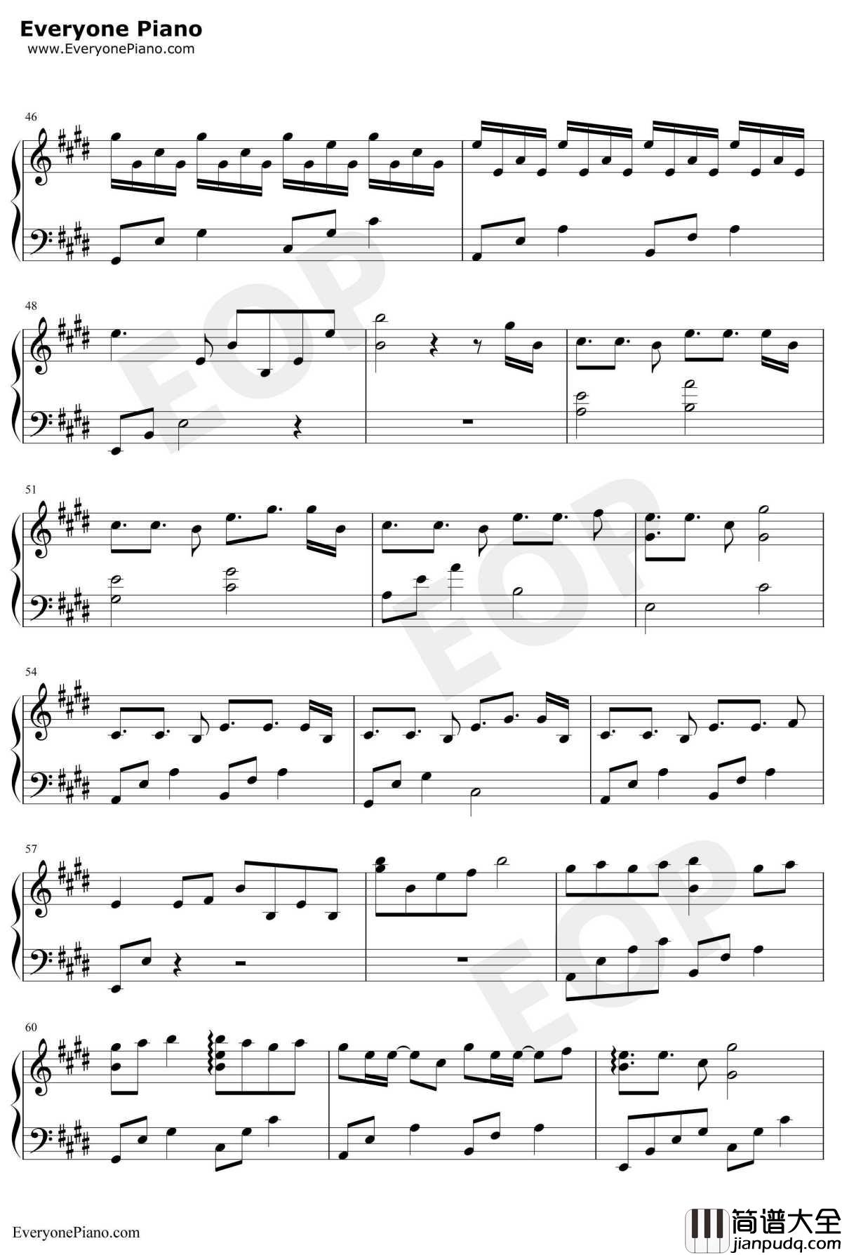 恋爱循环钢琴谱_花泽香菜_昼夜版_恋爱サーキュレーション