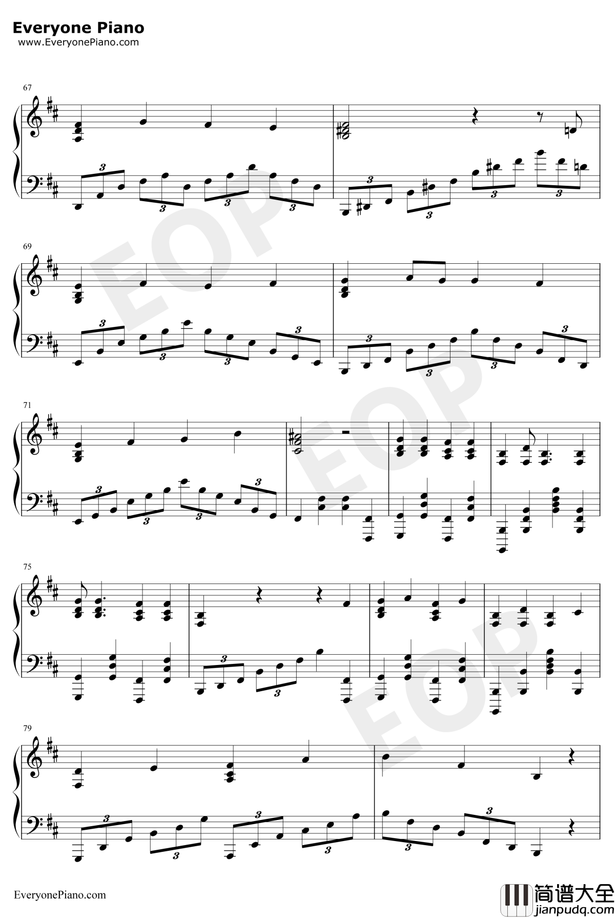 Spooky_Scary_Skeletons钢琴谱_Andrew_Gold