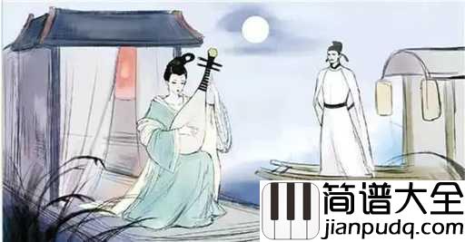 琵琶行钢琴谱_奇然/沈谧仁_嘈嘈切切错杂弹，大珠小珠落玉盘