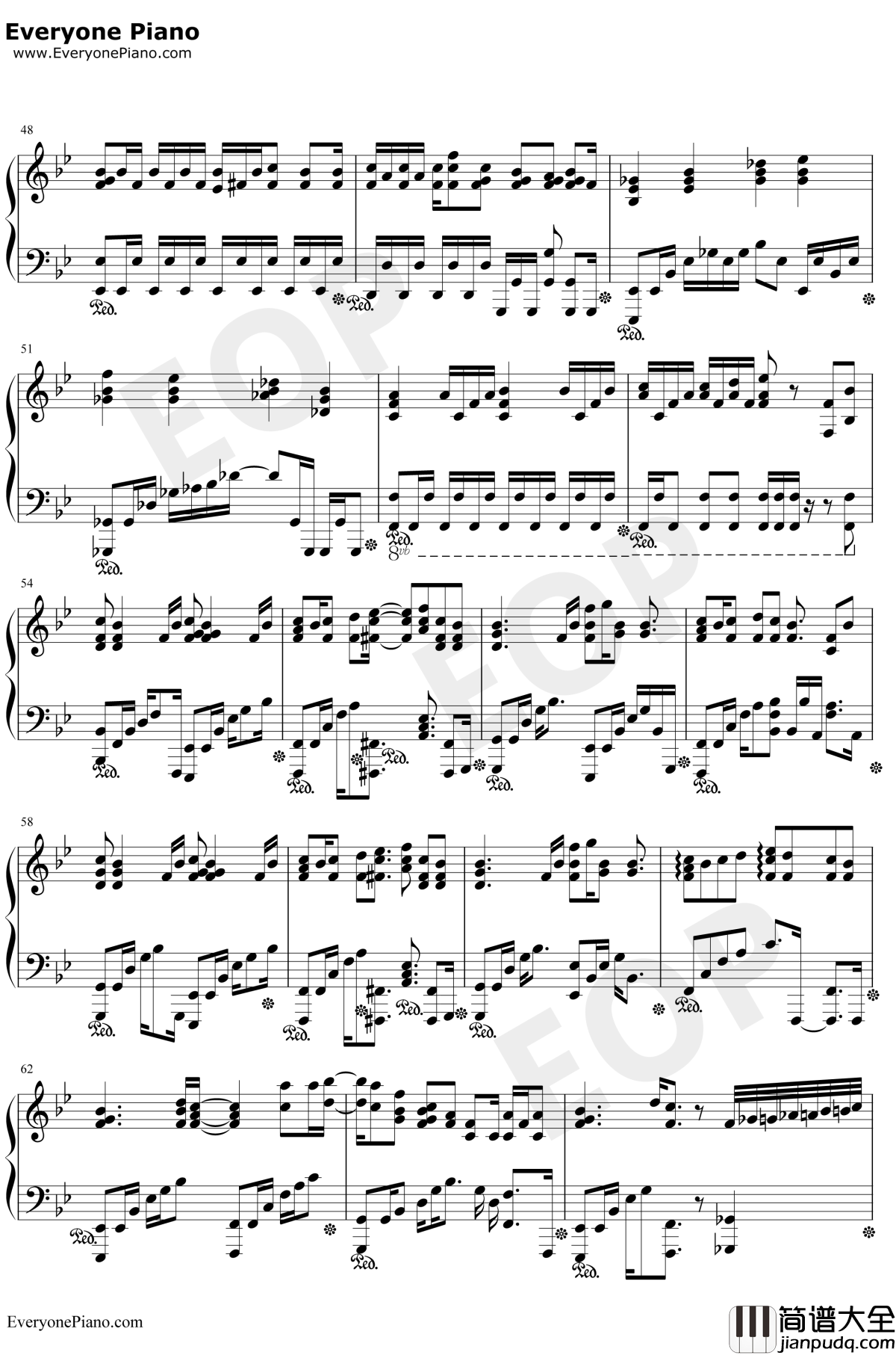 空想少女への恋手紙钢琴谱_初音未来_给空想少女的情书