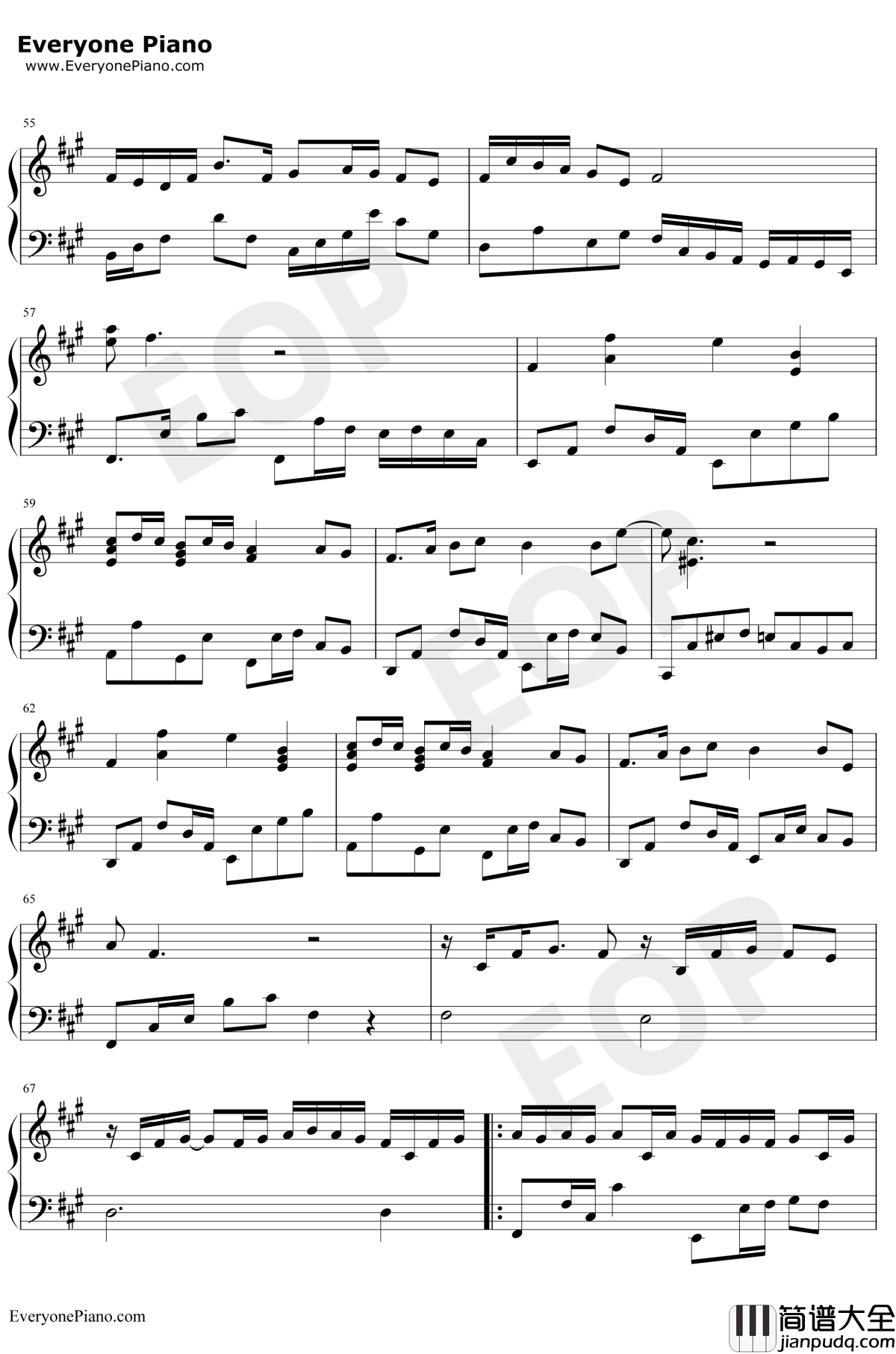 琵琶行钢琴谱_奇然/沈谧仁_高考背书系列高三考生必听曲目