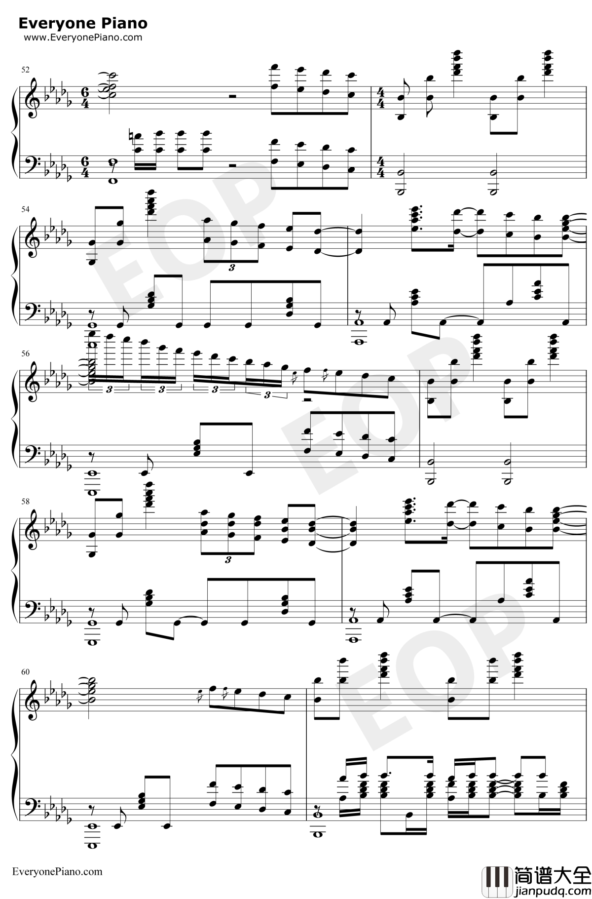 Rise钢琴谱_TheGlitchMobMakoTheWordAlive_登峰造极境_2018英雄联盟世界大赛主题曲