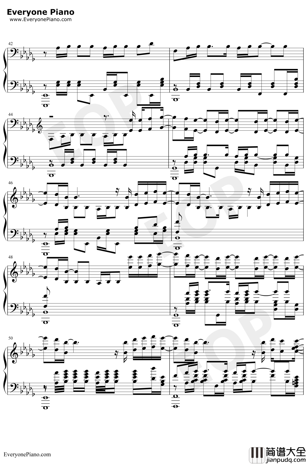 Rise钢琴谱_TheGlitchMobMakoTheWordAlive_登峰造极境_2018英雄联盟世界大赛主题曲