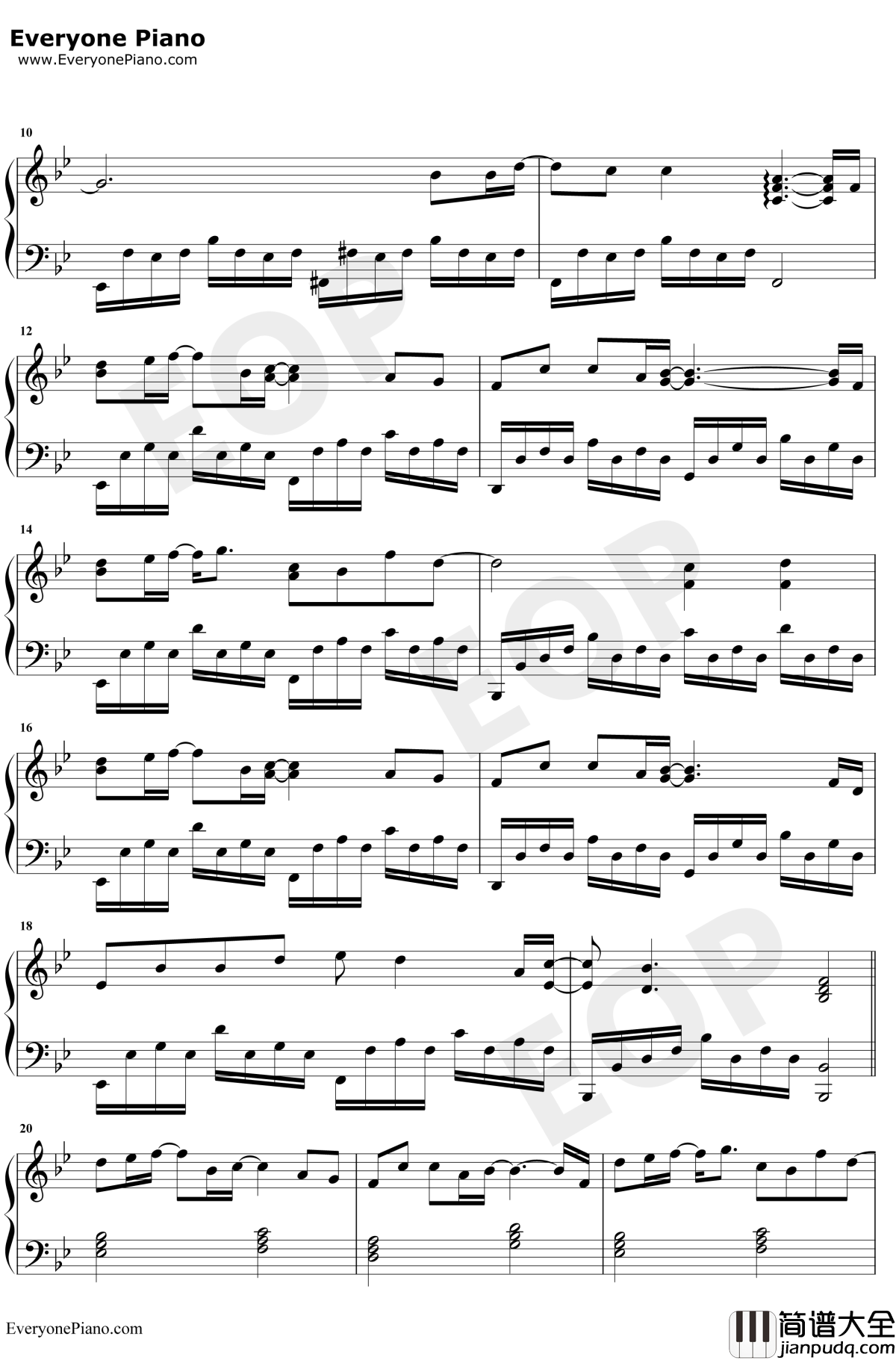 艺术家钢琴谱_徐秉龙_细腻描绘内心世界