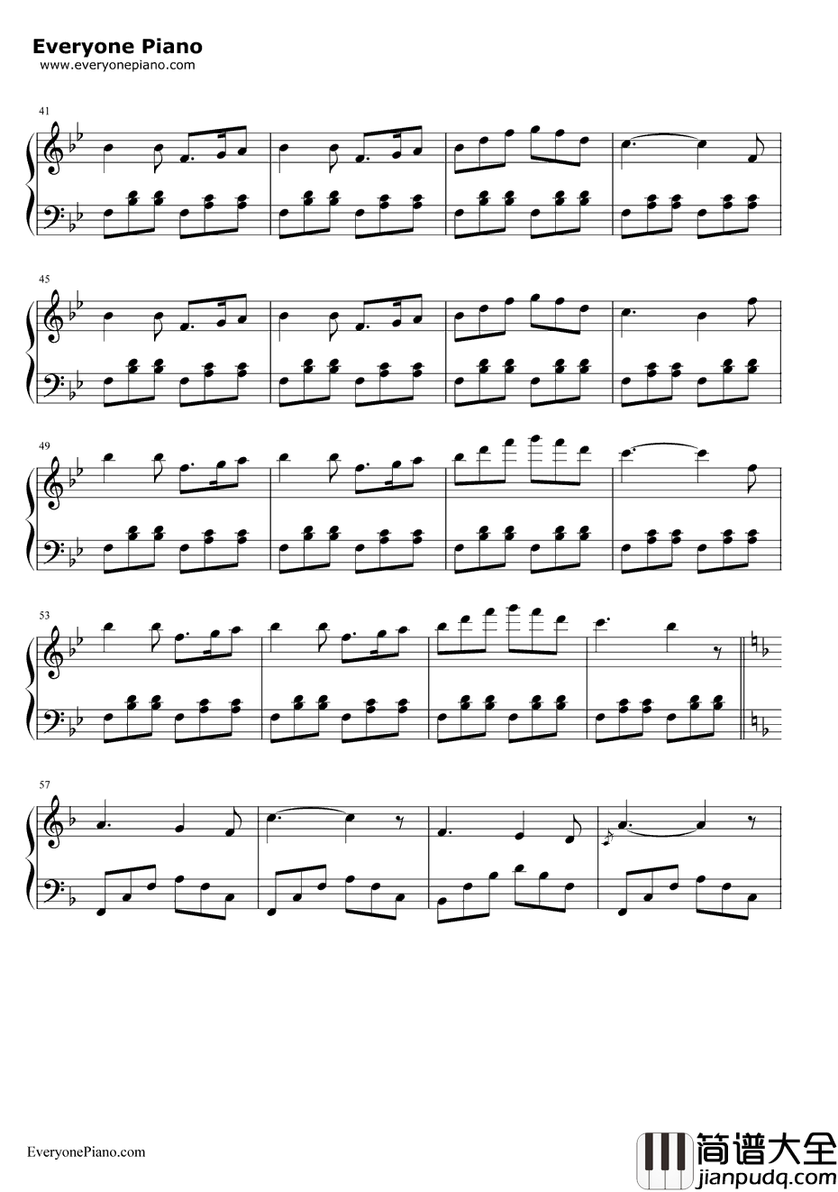 路旁的玫瑰钢琴谱_奥托.菲舍尔