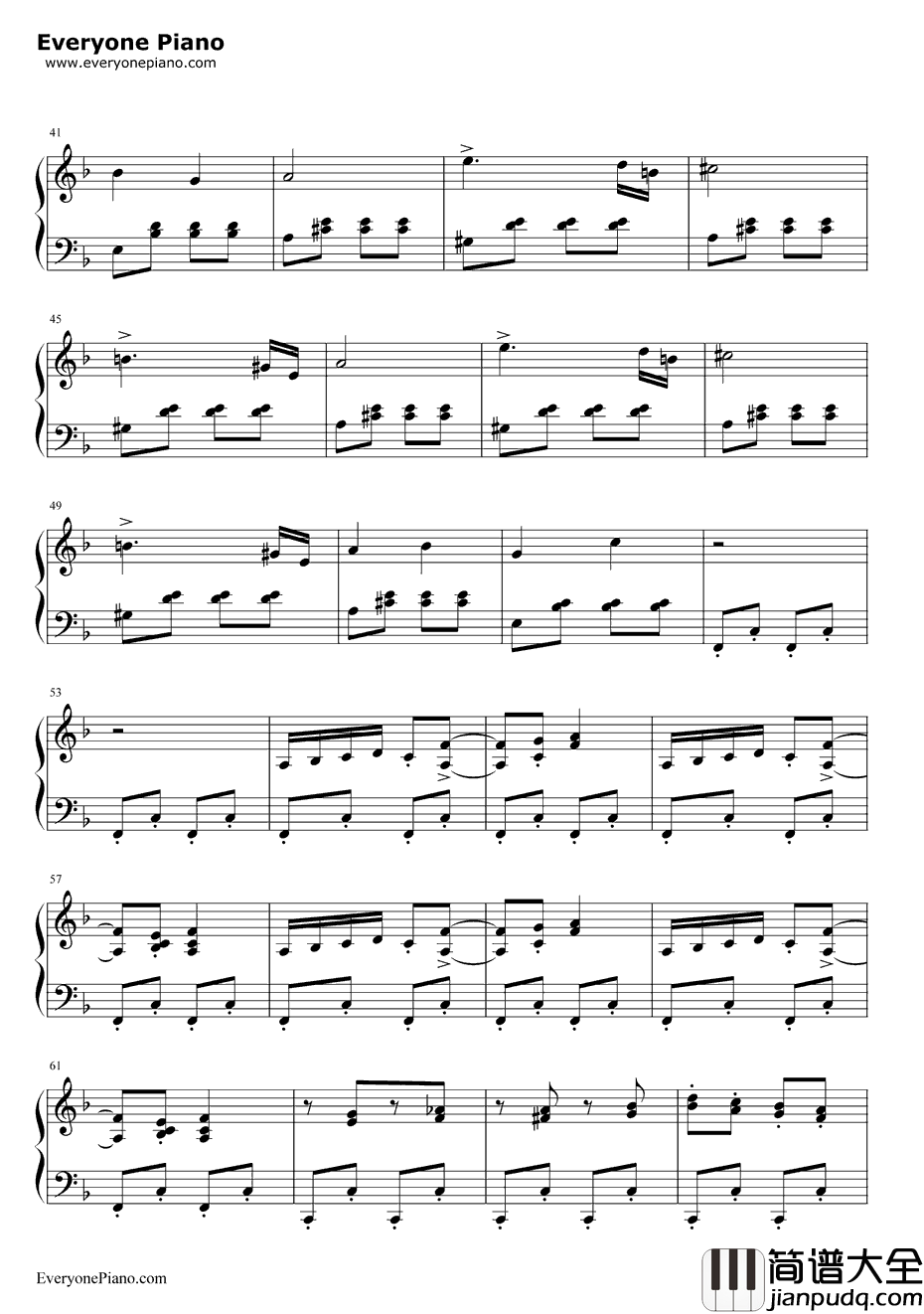 纺织歌钢琴谱_埃尔门赖克