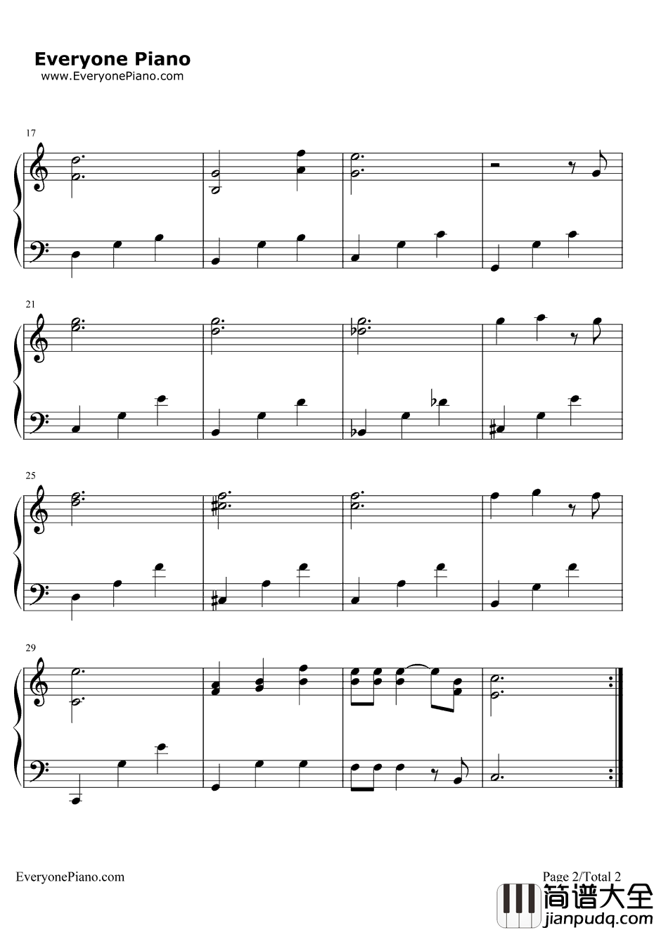 超级玛丽水下关卡背景音乐钢琴谱_近藤浩治