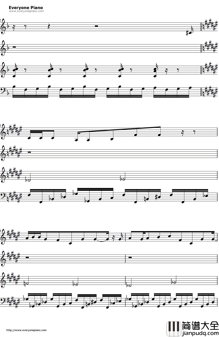 For_the_First_Time_in_Forever钢琴谱_KristenBel_IdinaMenzel