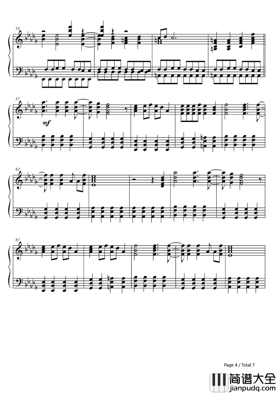 Thnks_fr_th_Mmrs钢琴谱_FallOutBoy_Thanksforthe_Memories