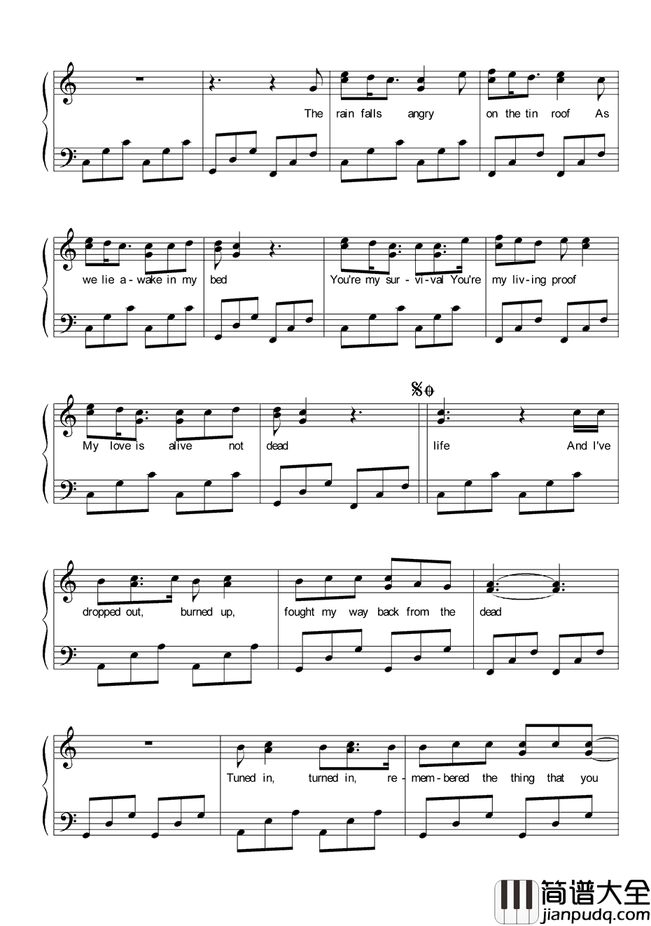 I'll_Be钢琴谱_Edwin_Mc_Cain