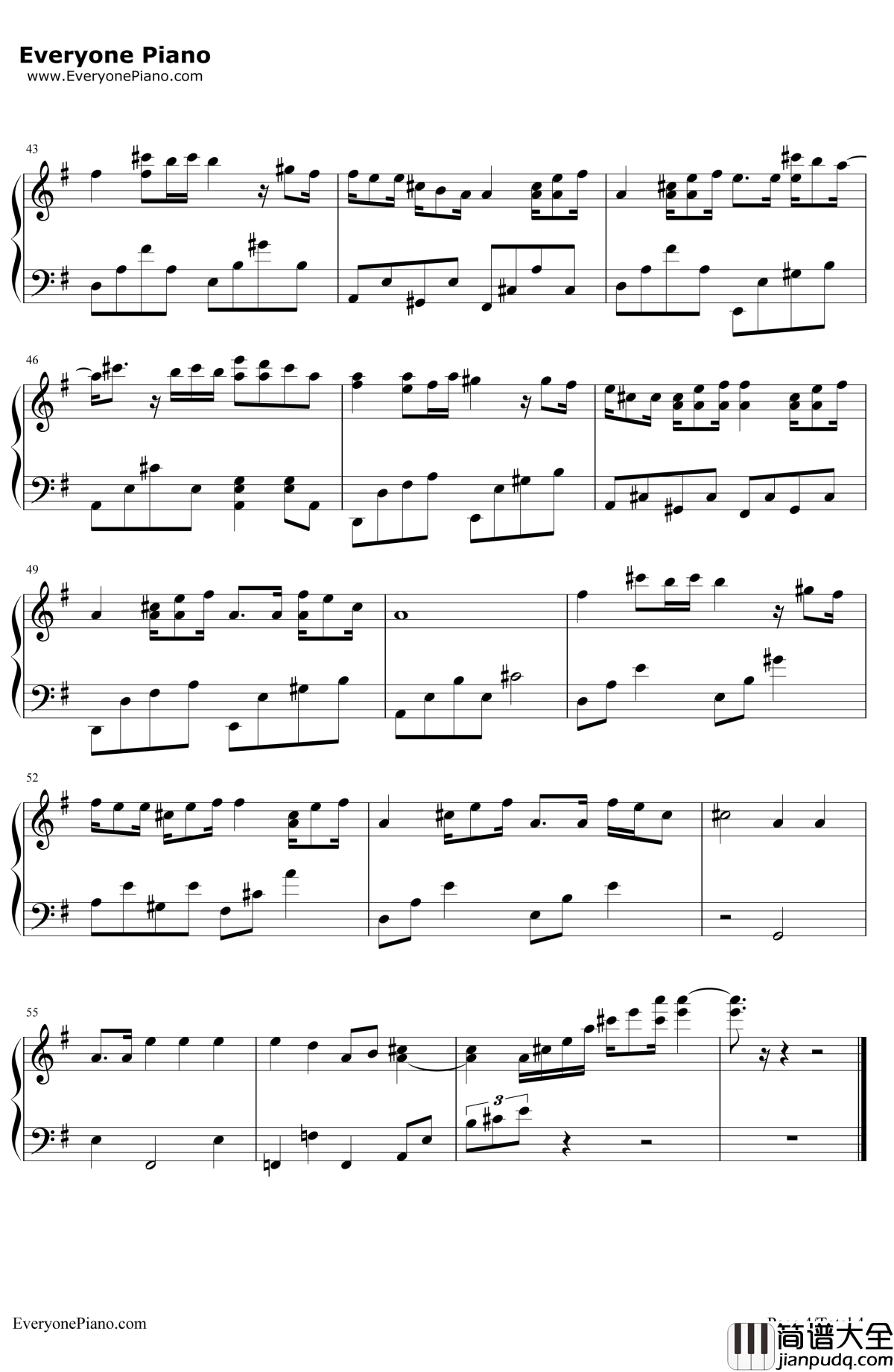 我的歌声里钢琴谱_曲婉婷_我的歌声里