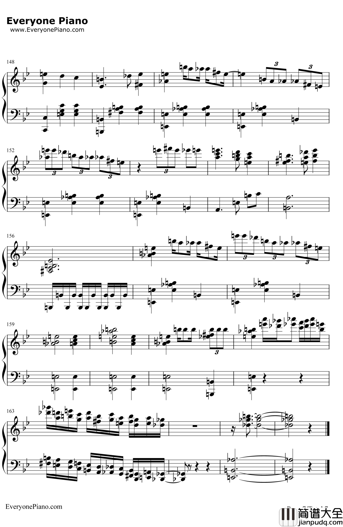 人生的旋转木马钢琴谱_久石让宫崎骏_哈尔的移动城堡主题曲