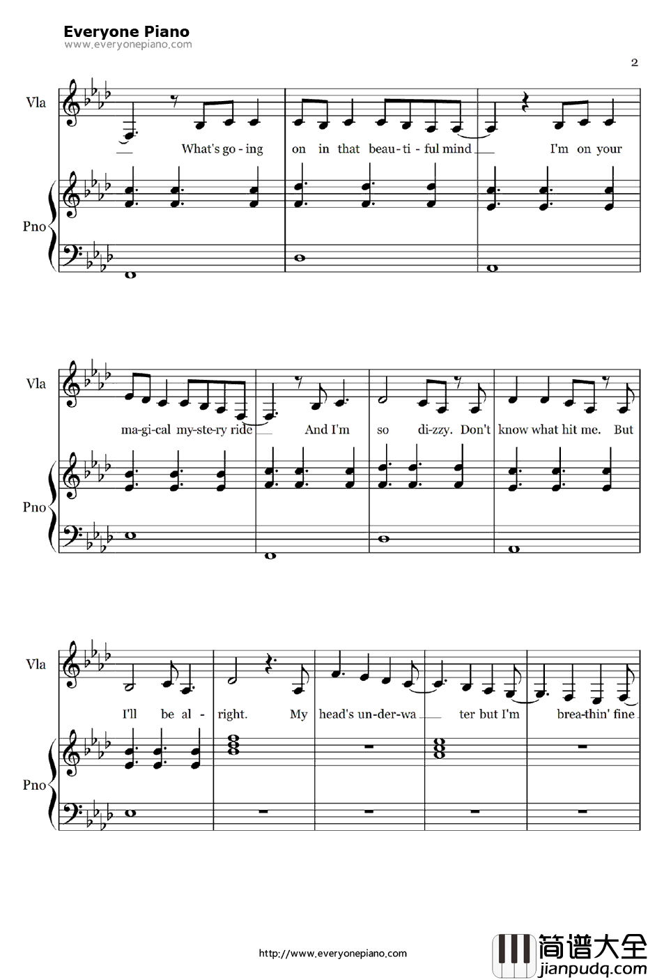 All_of_Me钢琴谱_JohnLegend_弹唱版