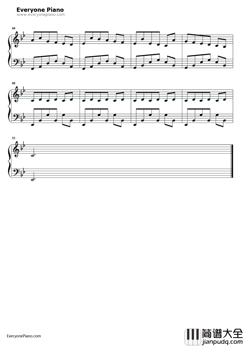 Liz_on_Top_of_the_World钢琴谱_DarioMarianelli_傲慢与偏见OST