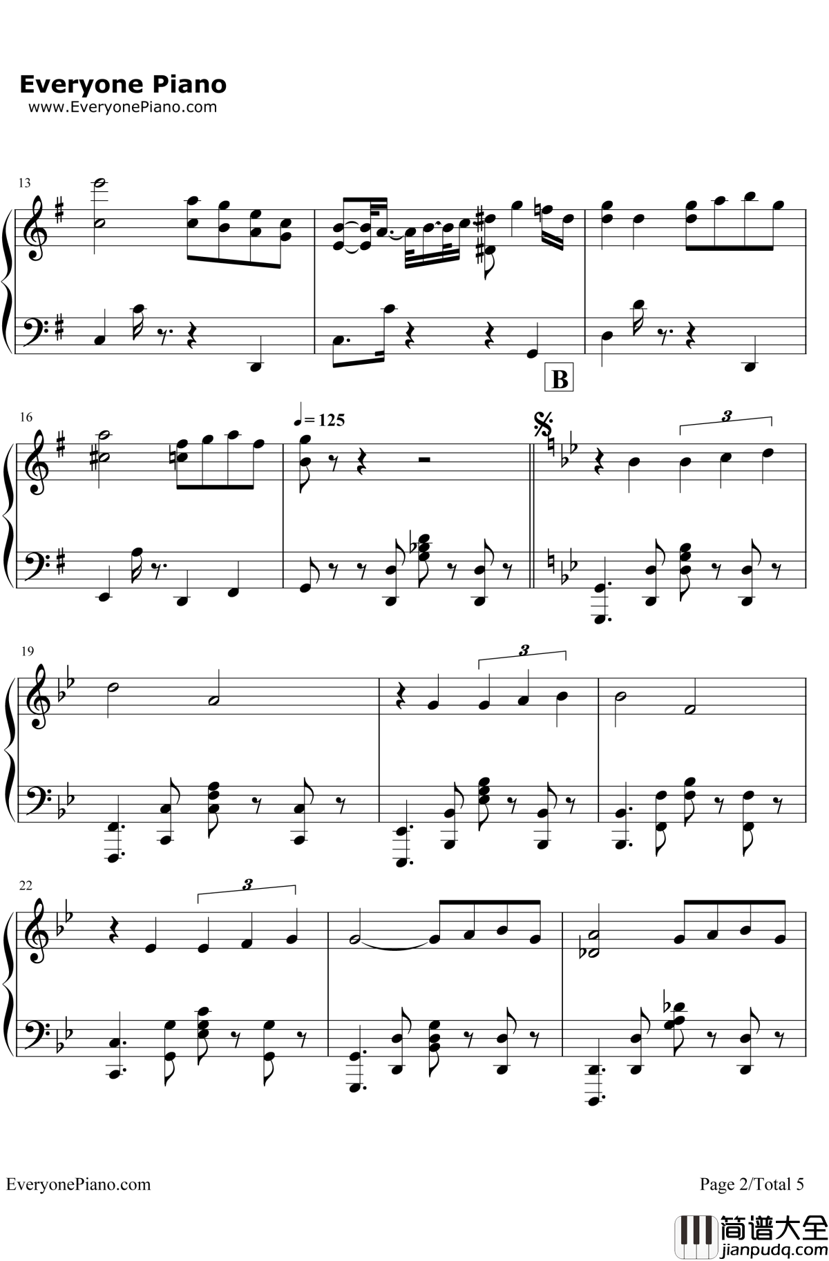 Por_una_Cabeza钢琴谱_CarlosGardel_一步之遥_闻香识女人OST