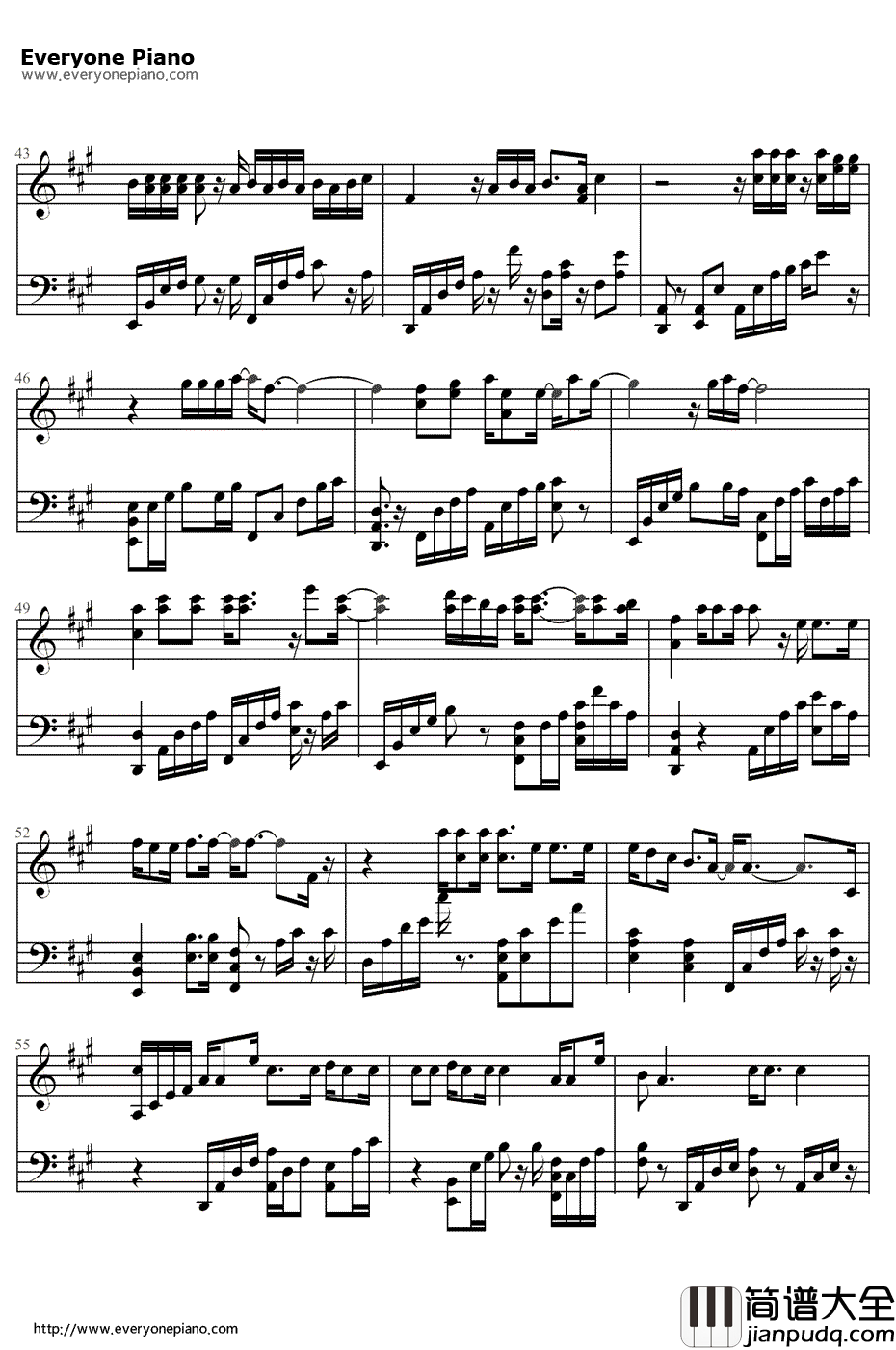 Someone_Like_You钢琴谱_Adele_Adele专辑_21_