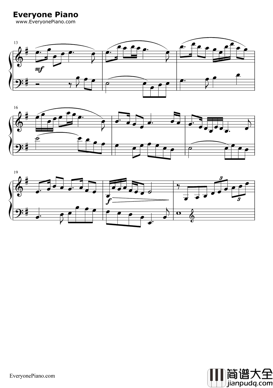 牧民歌唱毛主席钢琴谱_胡适熙