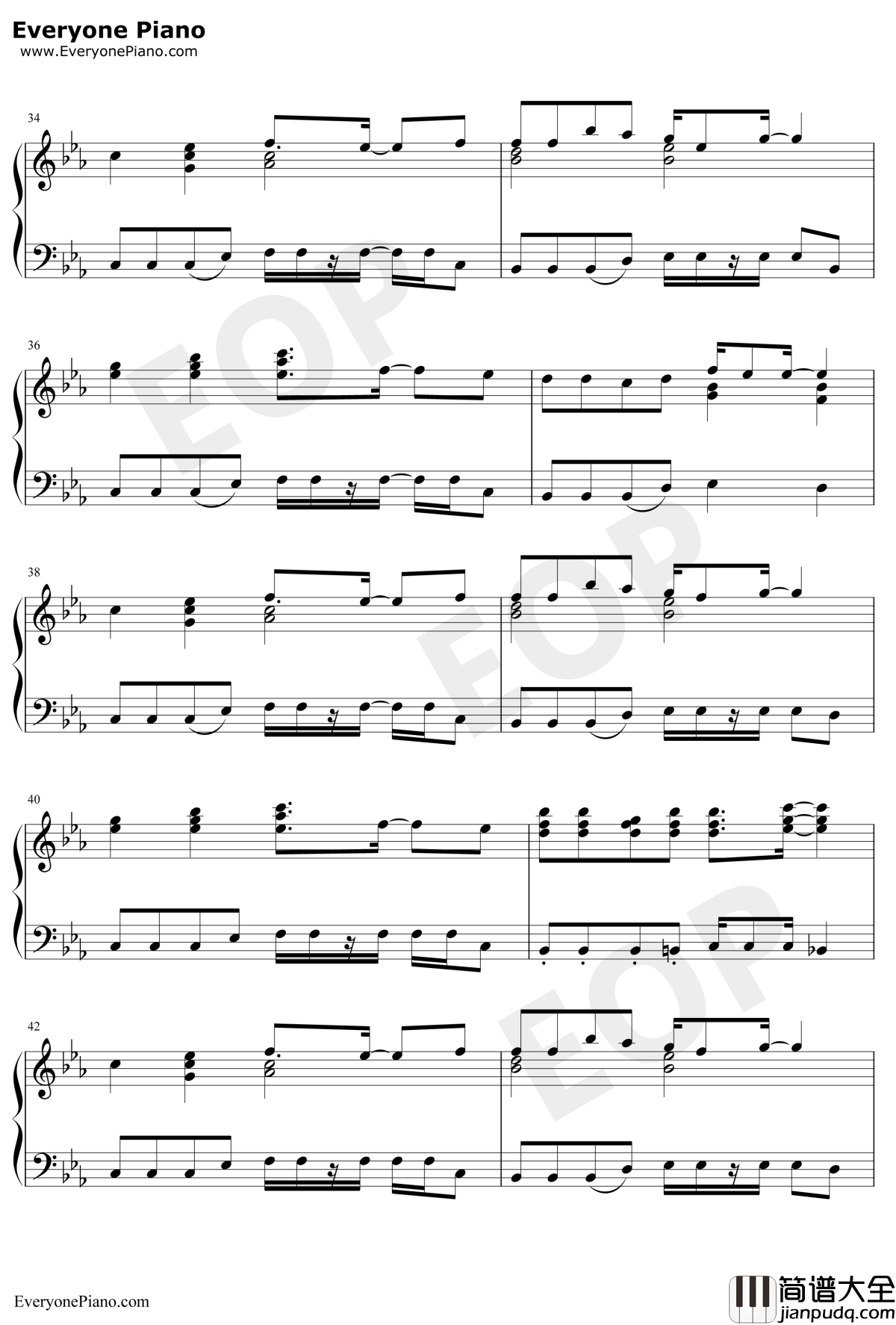 残酷天使的行动纲领钢琴谱_高桥洋子_新世纪福音战士主题曲