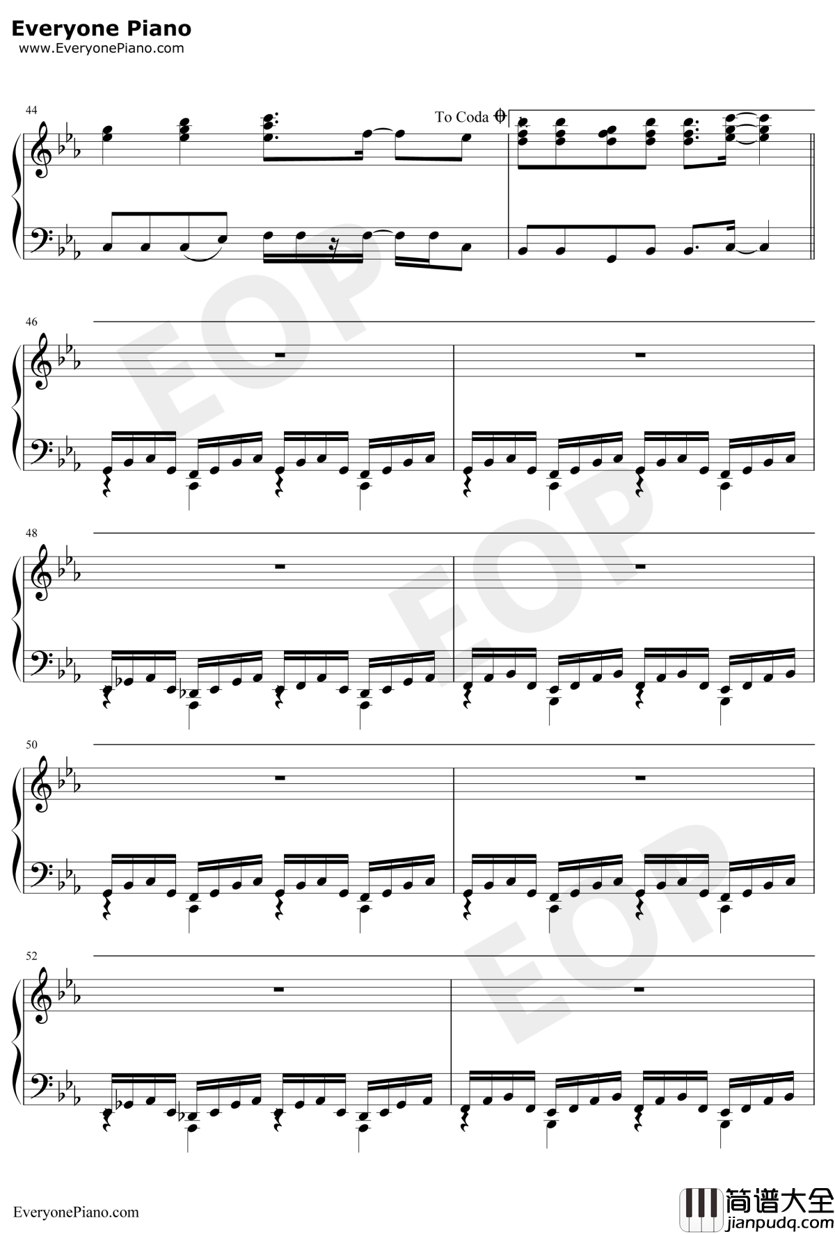 残酷天使的行动纲领钢琴谱_高桥洋子_新世纪福音战士主题曲