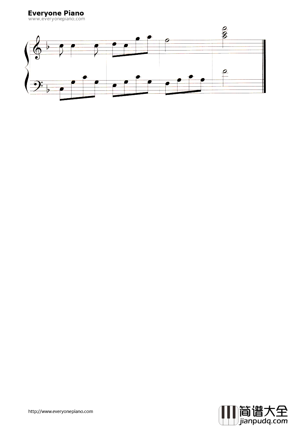 童年钢琴谱_罗大佑