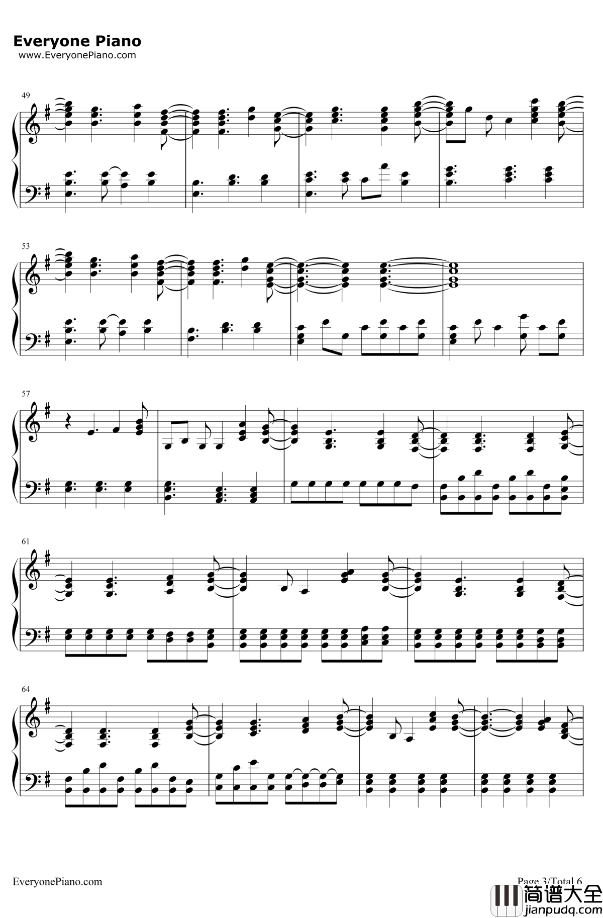 Another_Love钢琴谱_TomOdell