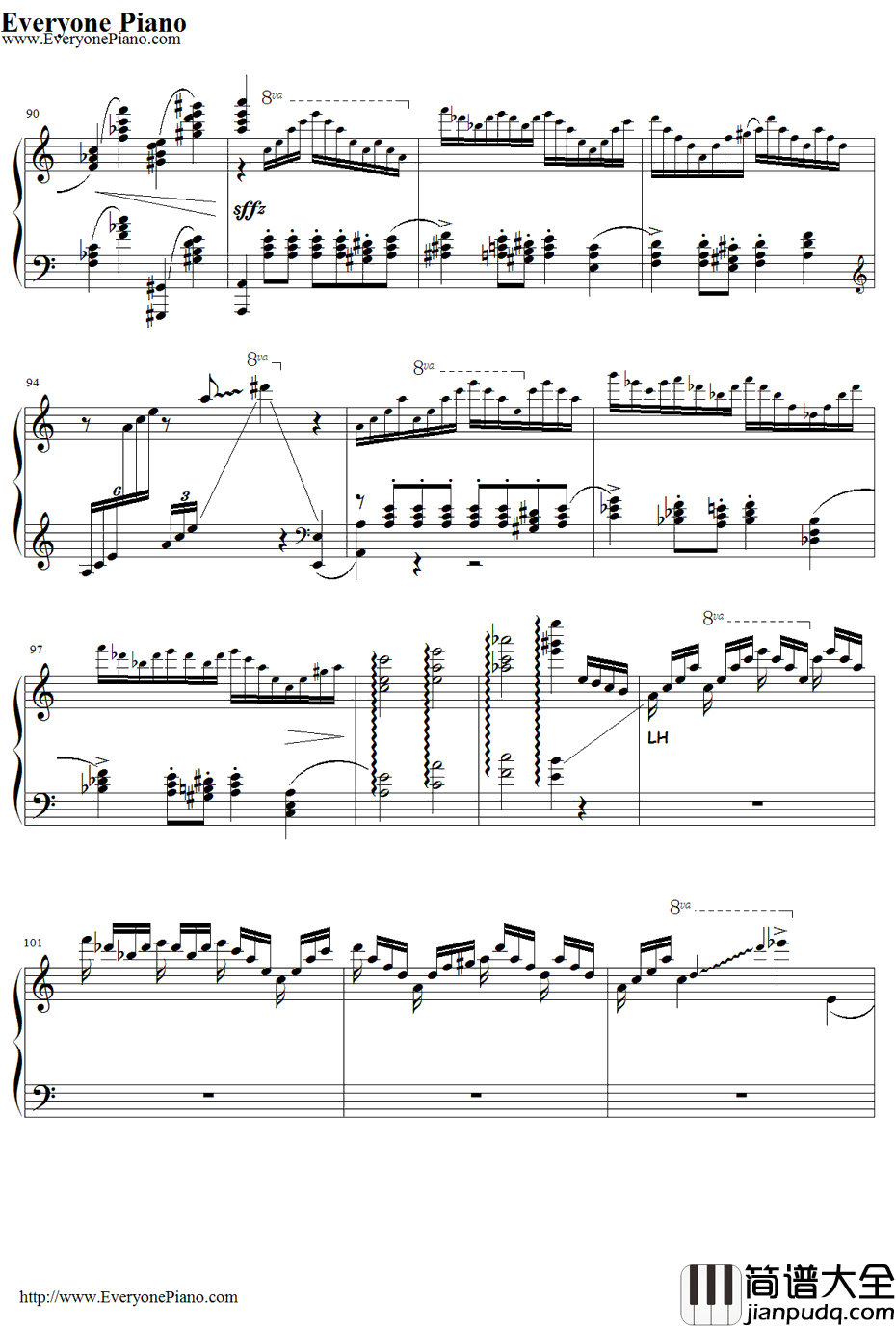 Hedwig's_Theme钢琴谱_JohnWilliams_海德薇变奏曲