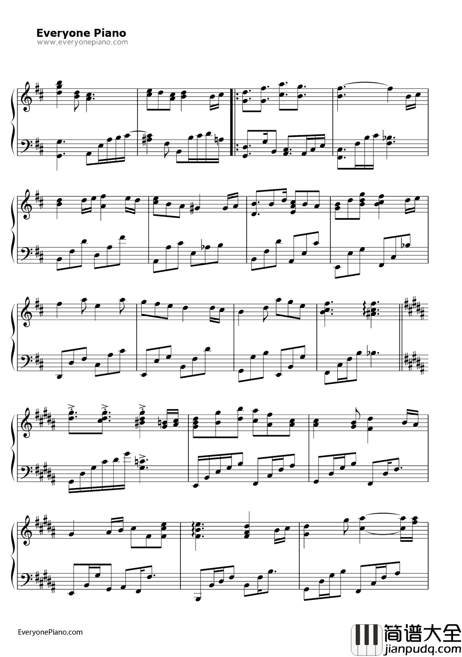 桃花结钢琴谱_王诗安_千金女贼片尾曲