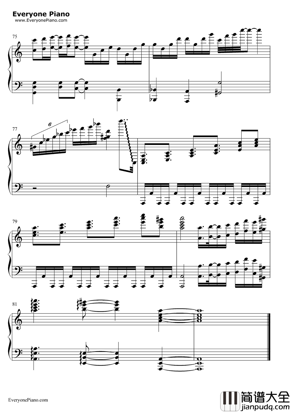 琴之翼钢琴谱_V.K克_Deemo背景音乐