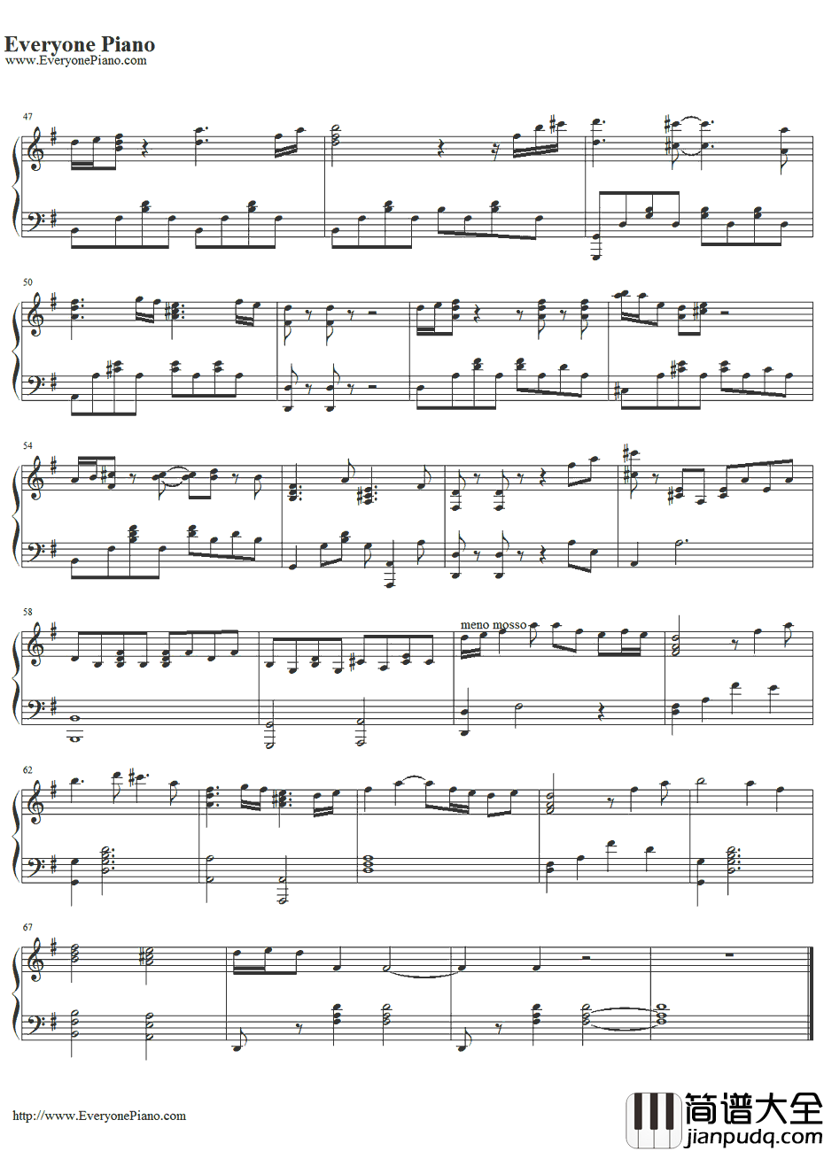 Concerning_Hobbits钢琴谱_HowardShore_指环王OST