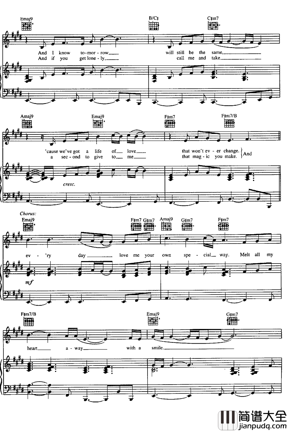 Always_and_Forever钢琴谱_LutherVandross