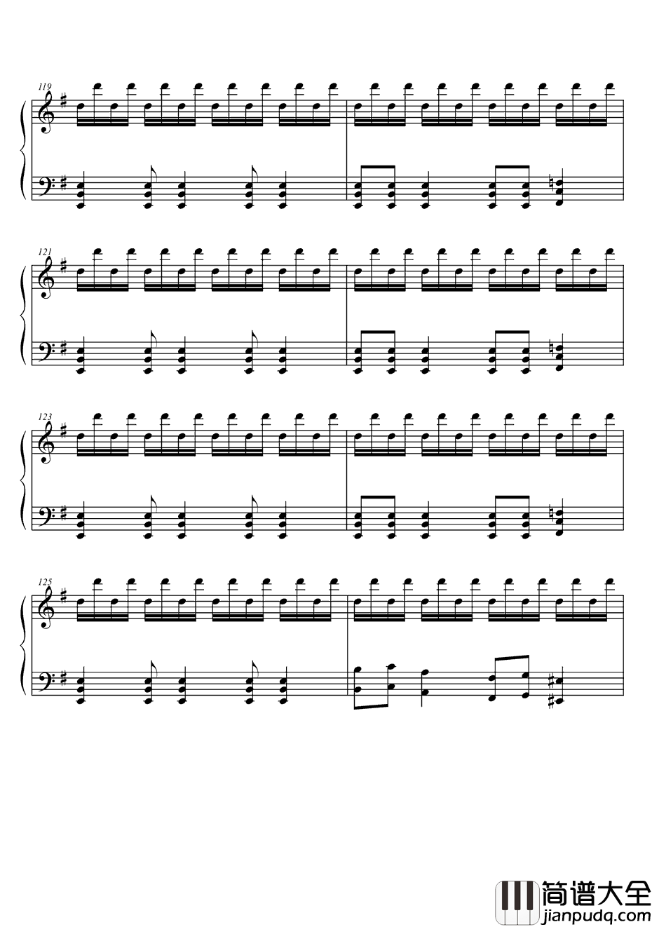 Given_Up钢琴谱_LinkinPark