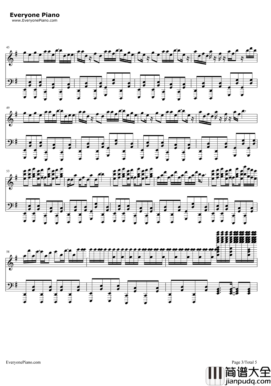 Red_Zone钢琴谱_Tatsh&Naoki_红色地带_beatmaniaIIDX插曲