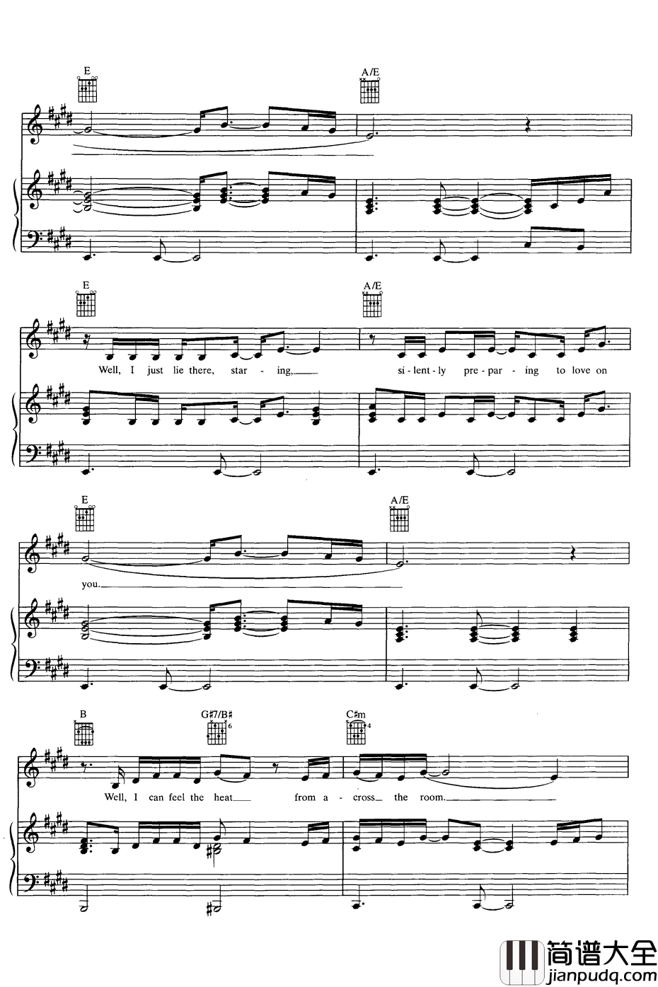 I_Melt钢琴谱_RascalFlatts