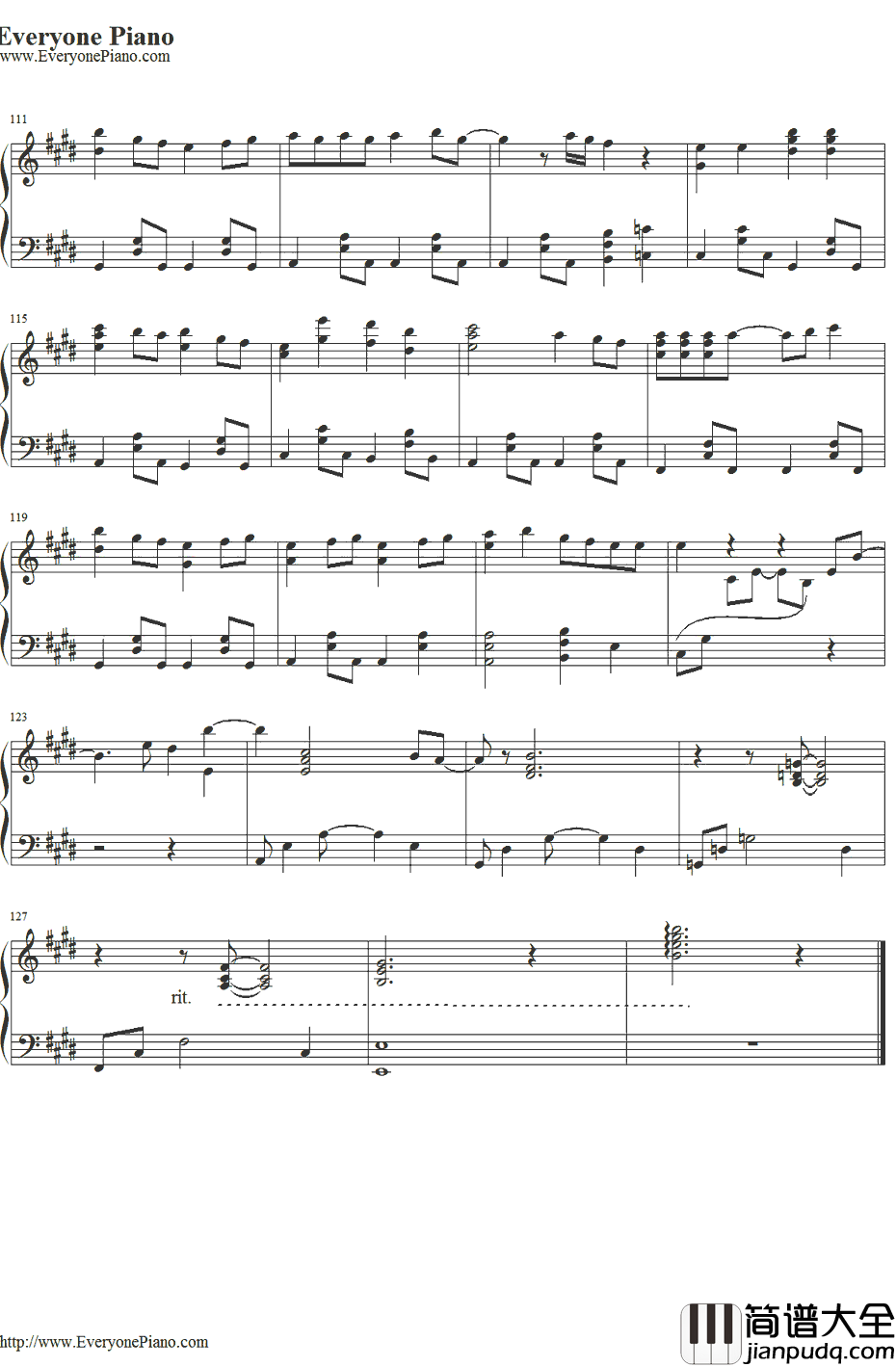 创圣のアクエリオン钢琴谱_AKINO_创圣のアクエリオンOP1