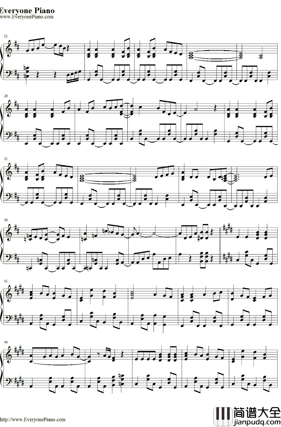 创圣のアクエリオン钢琴谱_AKINO_创圣のアクエリオンOP1