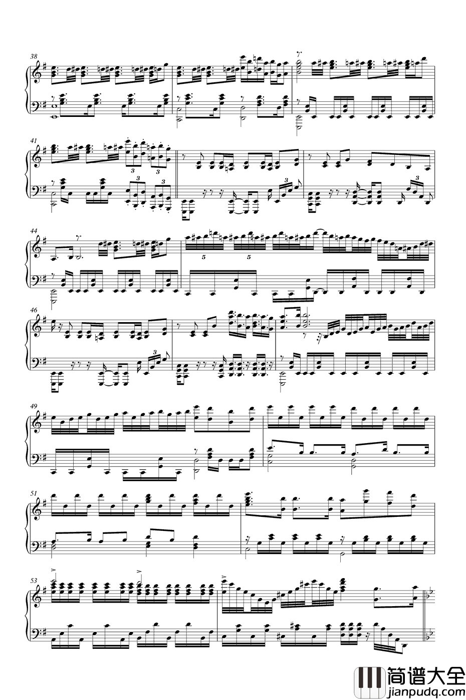 吹雪钢琴谱_西泽幸奏_舰队收藏ED