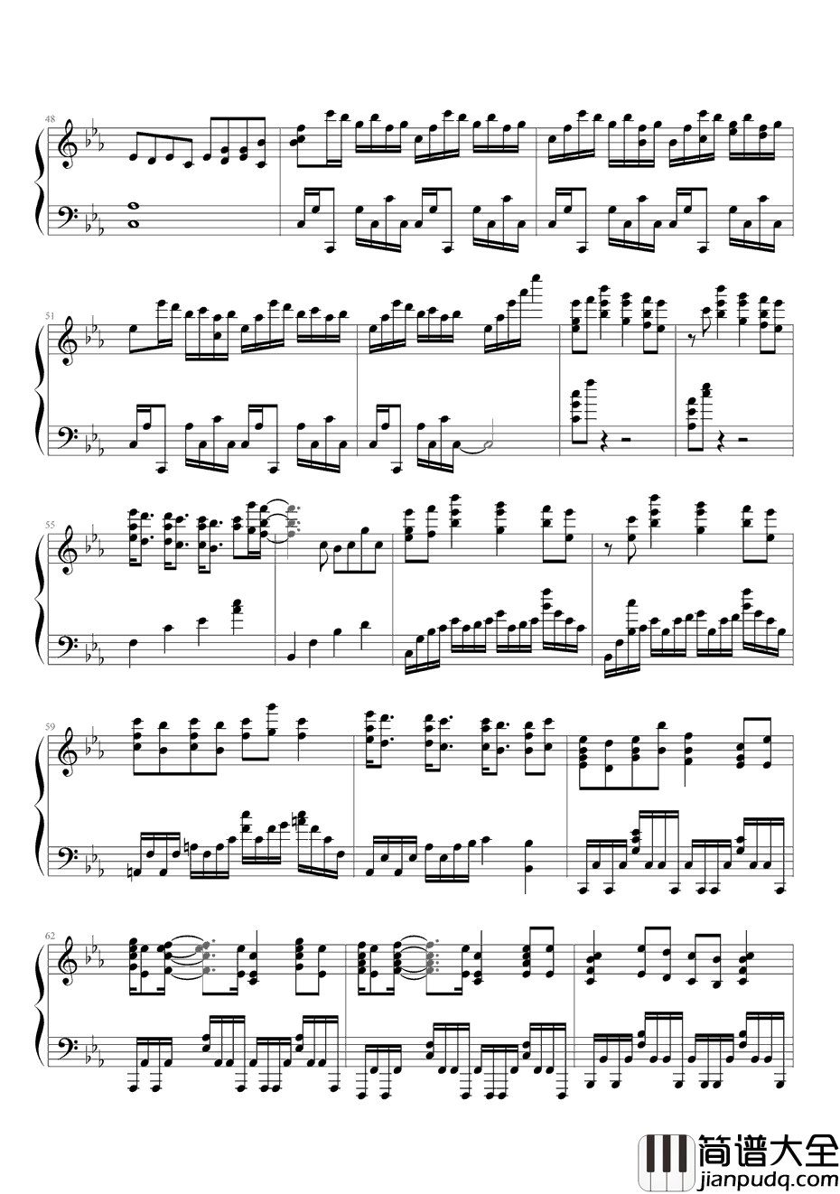 Blumenkranz钢琴谱_Cyua_斩服少女插曲