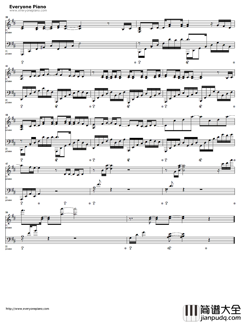 Soundless_voice钢琴谱_ひとしずくP_ひとしずくP