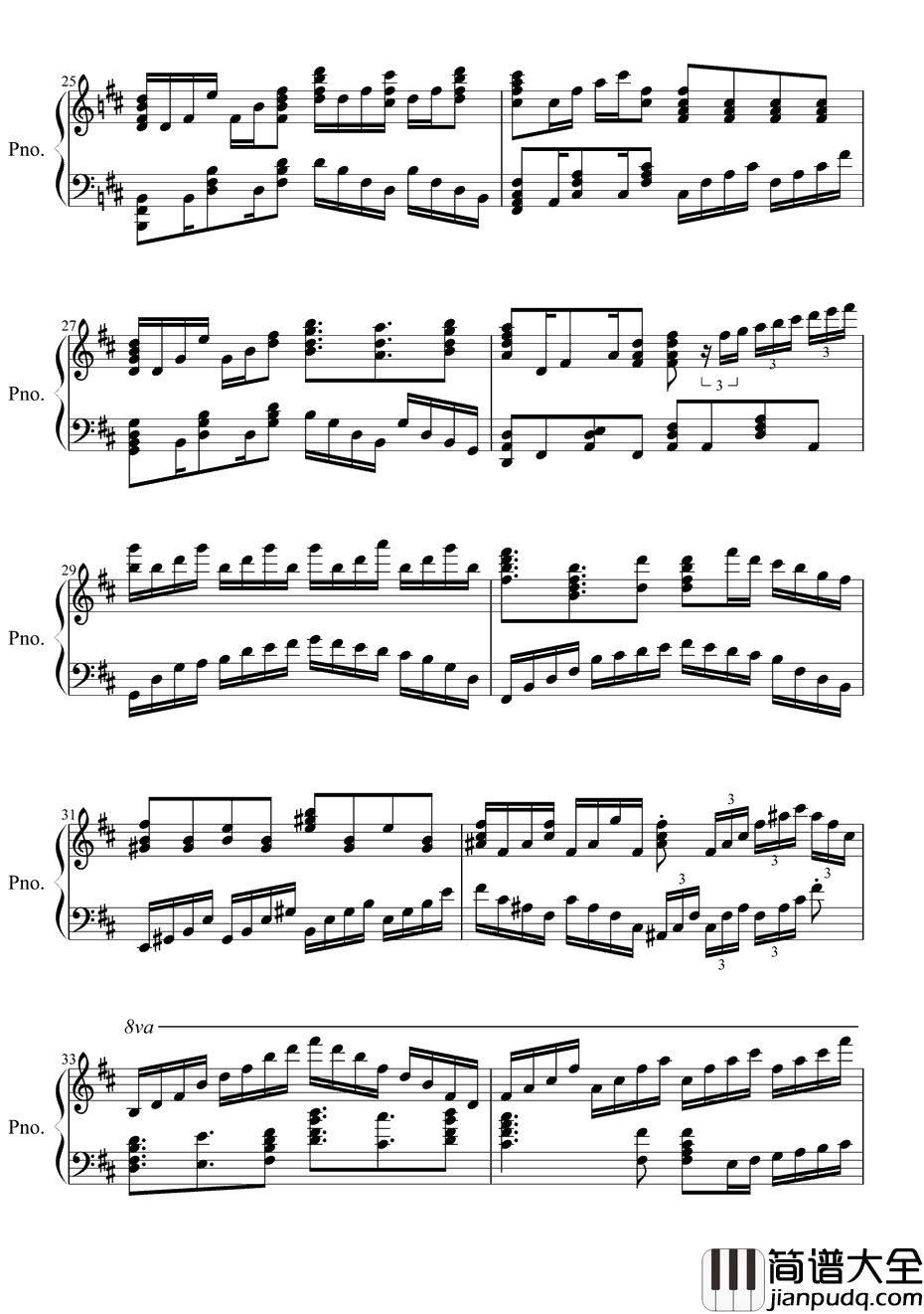 Genesis钢琴谱_蓝井艾露_AldnoahZero第二季ED