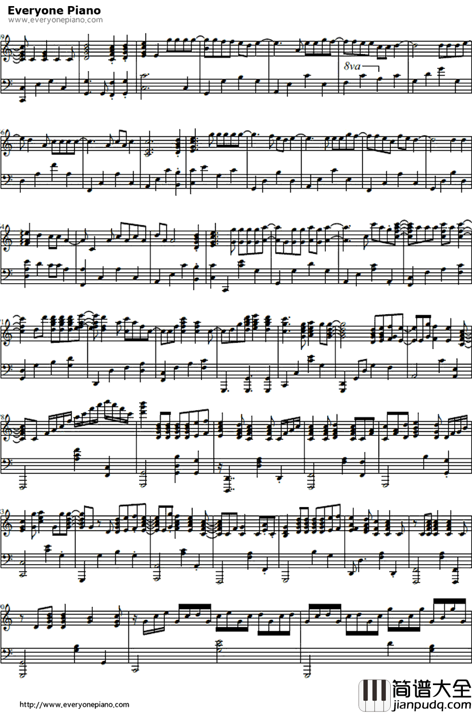 Forever_Young钢琴谱_Alphaville