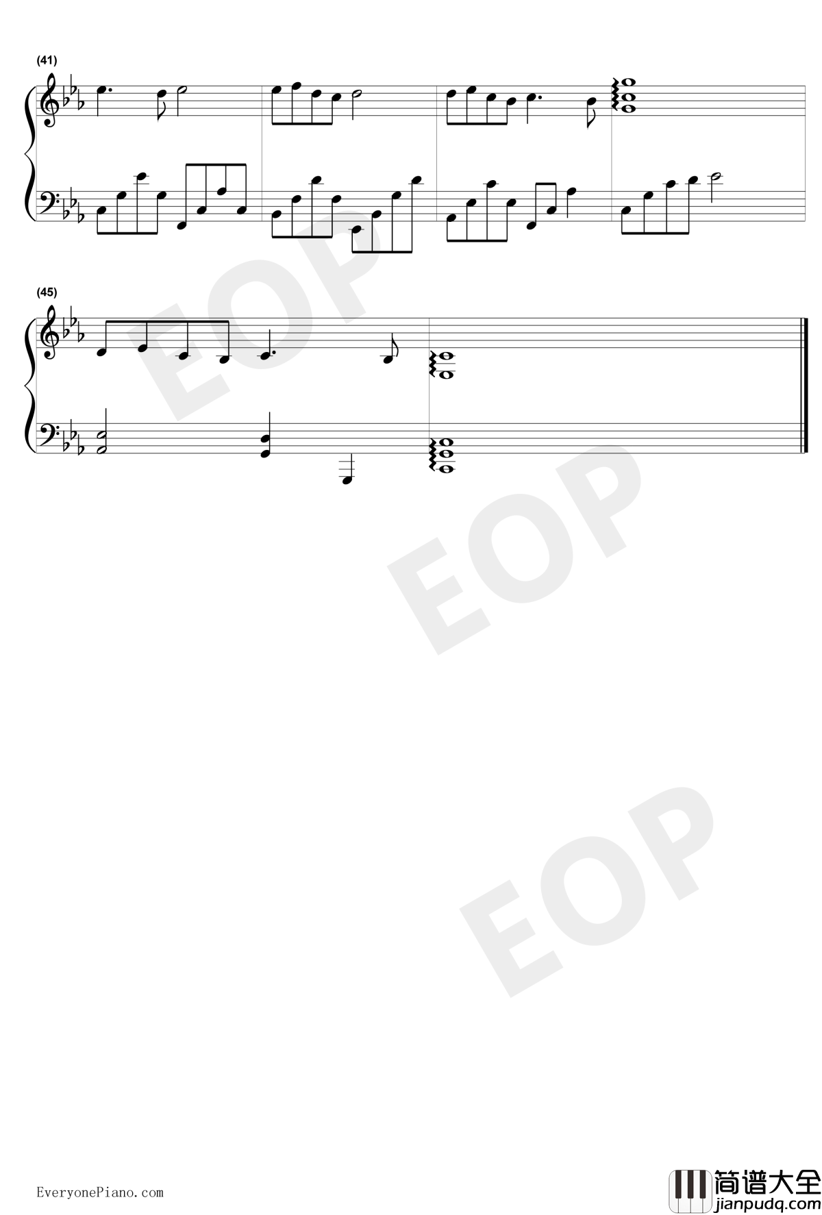 神秘花园钢琴谱_神秘园乐队_SongsfromaSecretGarden