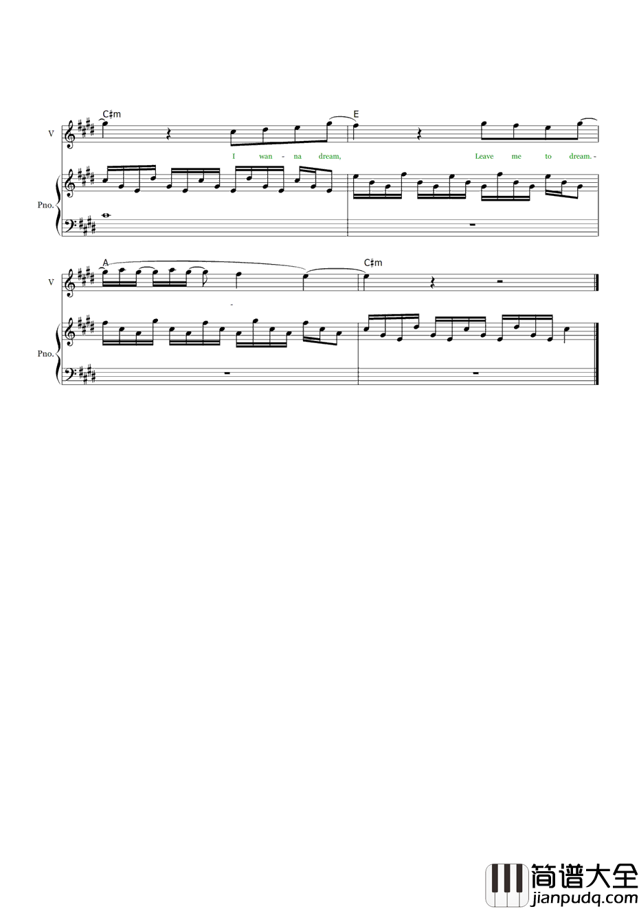 Dream钢琴谱_ImagineDragons