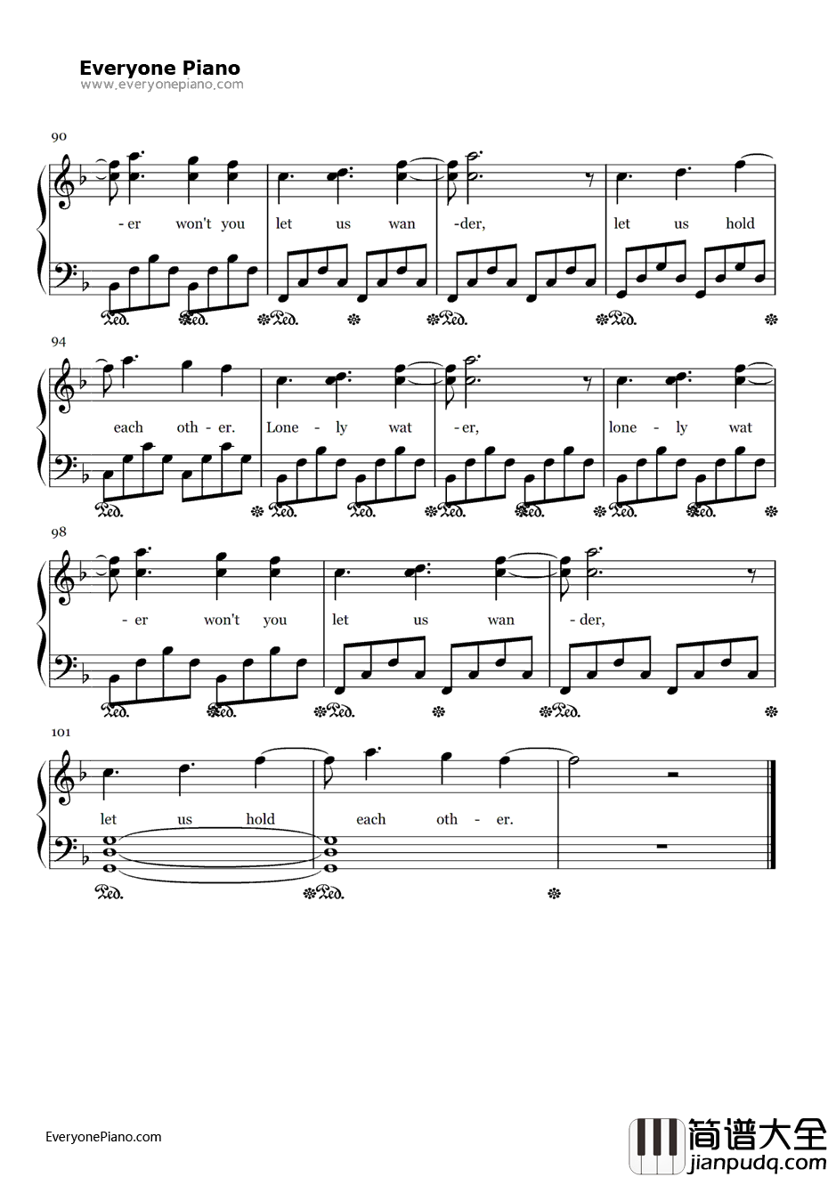 Hold_Back_the_River钢琴谱_JamesBay