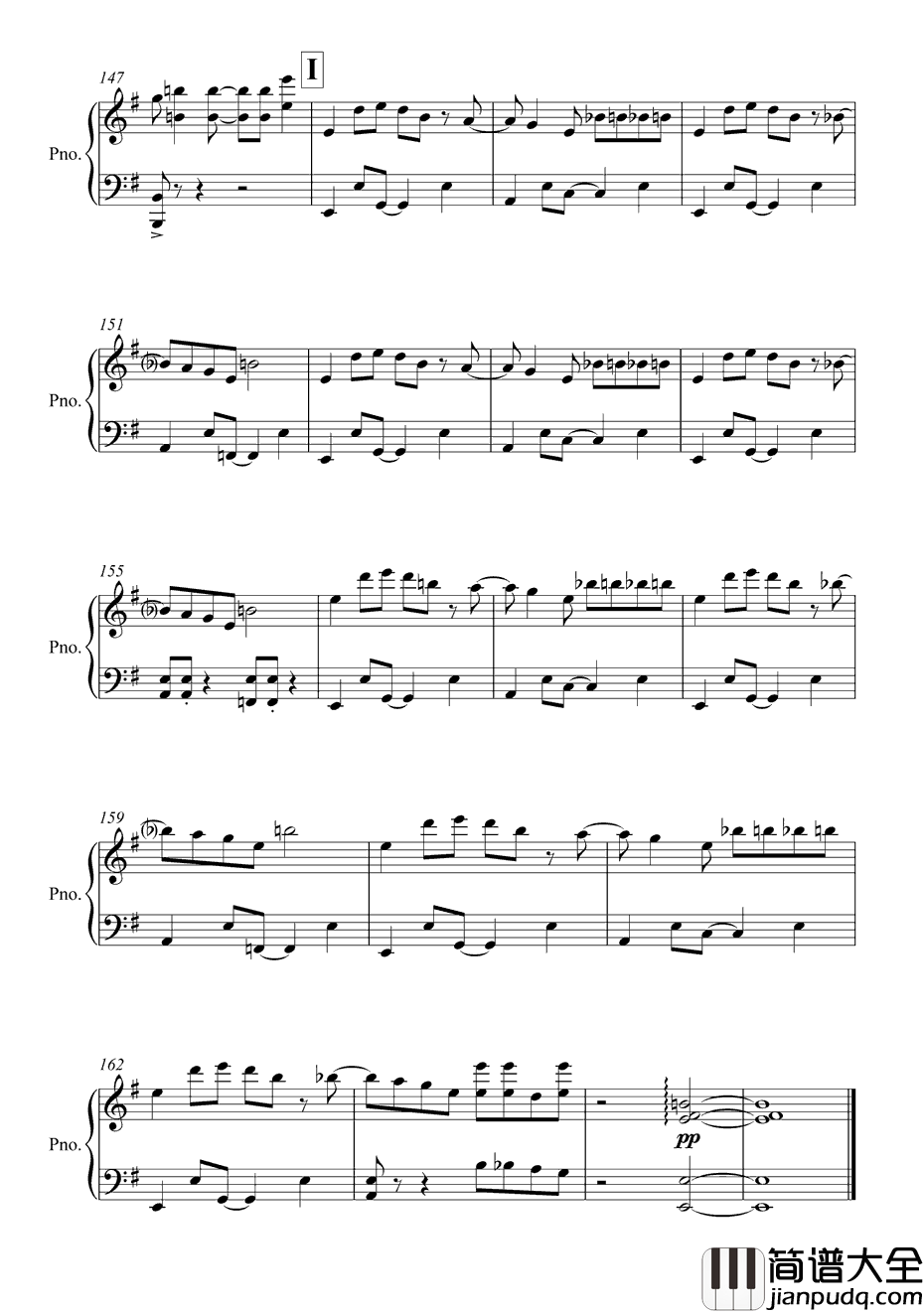 アウターサイエンス钢琴谱_IA