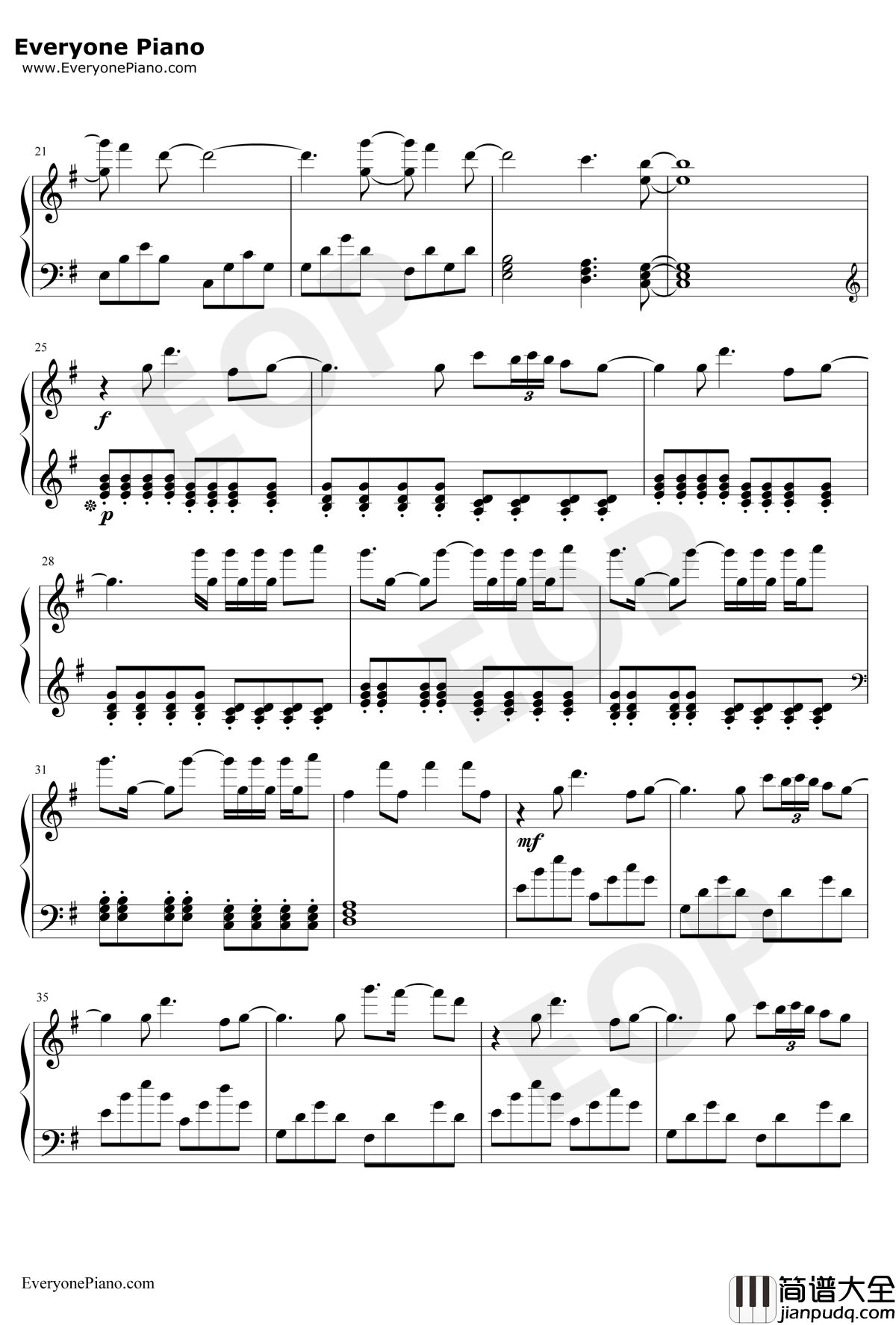 A_Little_Story钢琴谱_Valentin