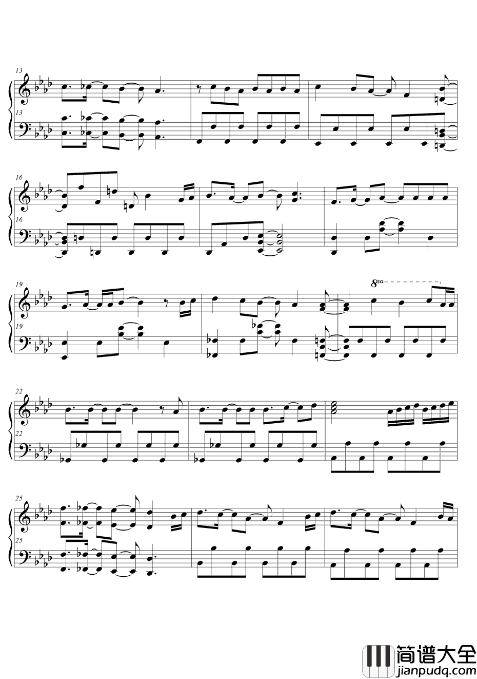 FutureFighter钢琴谱_榊游矢(CV:小野贤章)×赤马零儿(CV:细谷佳正)_未来战士