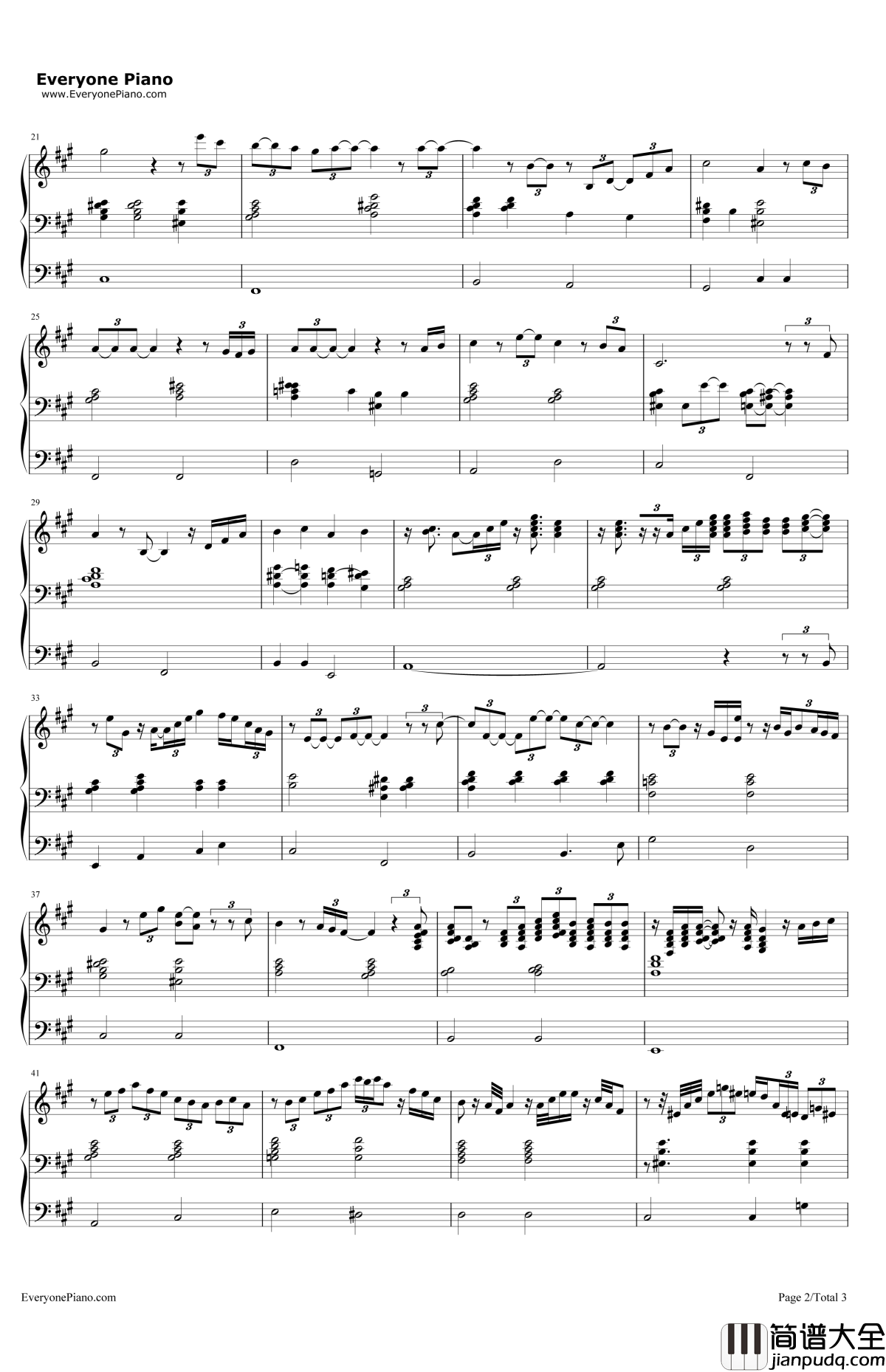 MyFoolishHeart钢琴谱_BillEvans