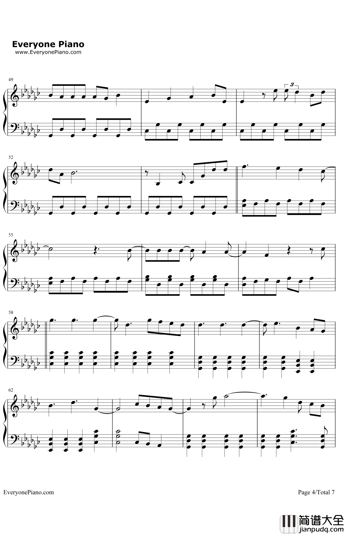 Fool'sGold钢琴谱_OneDirection